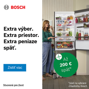 Extra chladenie s Extra cashbackom #LikeABosch