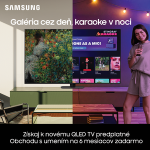 Zabav sa pri kúpe vybraných televízorov Samsung!