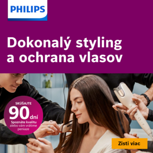 90 dní testovania so zárukou vrátenia peňazí na vybrané výrobky starostlivosti o vlasy Philips