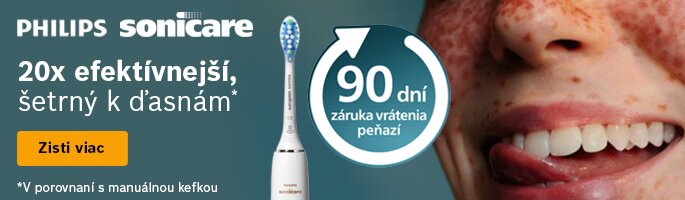 90 dní záruka vrátenia peňazí Philips Sonicare