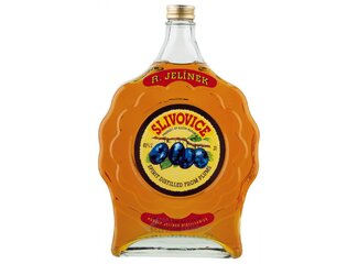 Slivovica zlatá /budik/45% 3 l Jelinek