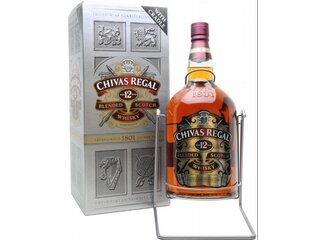 Chivas Regal 40% 4.5 l + kolíska