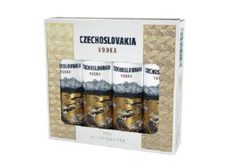 Karloff SET MINI 4x0,04 l 40% Czechosl.vodka