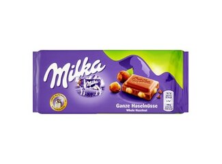 Milka čokoláda orech celý 100 g