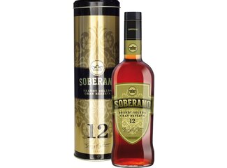 Soberano Solera 12yo 38% 0.7 l tuba