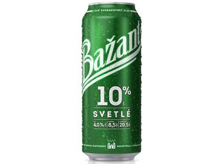 Zlatý Bažant 10% 0.5 l plech ZALOH
