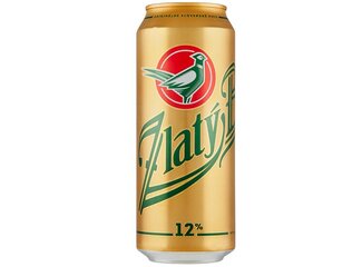 Zlatý Bažant 12% 0.5 l plech ZALOH