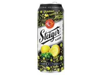 Steiger Radler Cit.TM. nealko 0,5 l plech ZALOHOVANY