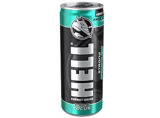 HELL Focus Strong 250ml plech ZALOHA