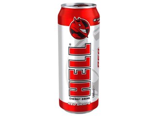 HELL Red grape Premium 500ml plech ZALOHA