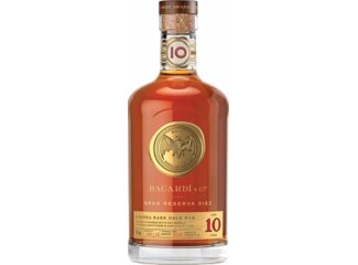 Rum Bacardí 10yo Reserva 40% 0.7 l
