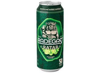 Radegast RATAR 0,5 l plech ZALOHA