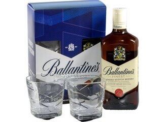 Ballantine´s 40% 0.7 l + 2 poháre nový EAN