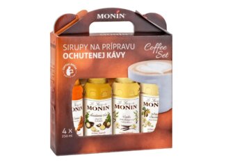 Monin SET Coffee 4 x 0.25 l gift 