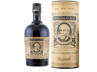Rum Diplomático Selección de Familia 43% 0,7l tuba