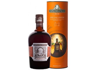 Rum Diplomático Mantuano 40% 0.7 l+pohár