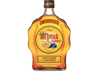 Slivovica medová 35% 0,7 l budík