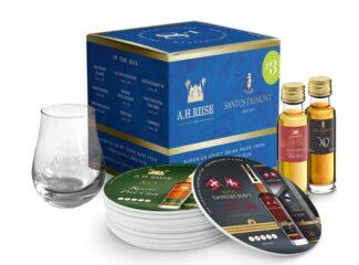 Rum A.H.Riise KIT BLUE 42,21% 9x0,02 l