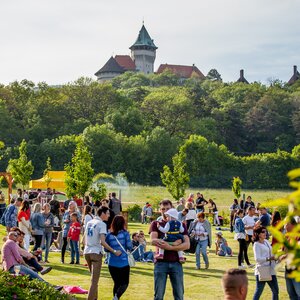 Letný festival Medokvas pod Smolenickým zámkom