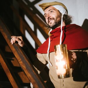 Mestská veža s lampášom