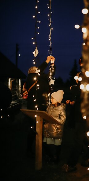 Svetlo Noci Vianočnej vo Včelovine v Smoleniciach