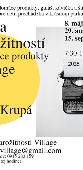 Burza starožitností a domáce produkty