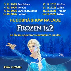 Frozen 1 a 2 - hudobná šou na ľade