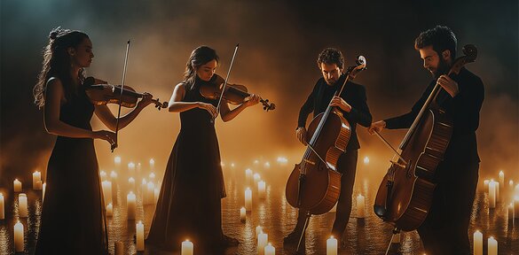Hudba Ennio Morricone pri sviečkach