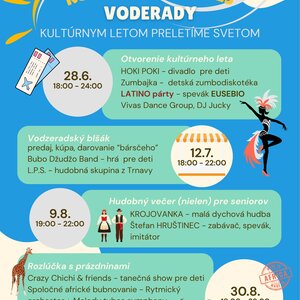 Kultúrne leto Voderady 2025