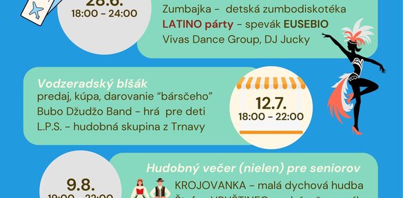 Kultúrne leto Voderady 2025