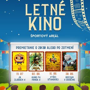 Letné kino v Boleráze