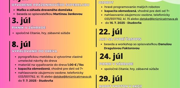 Prázdninový Superklub