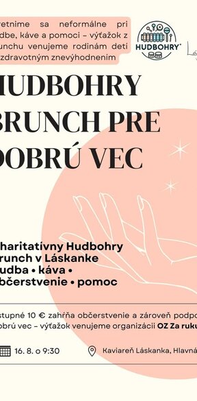 Hudobný brunch pre dobrú vec