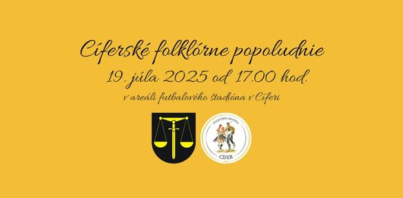 Cíferské folklórne popoludnie