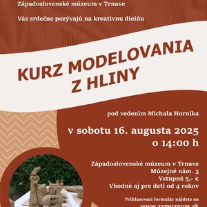 Kurz modelovania z hliny - kreatívna dielňa