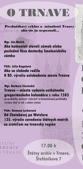 O Trnave pod vežou