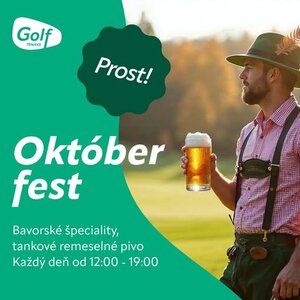 Októberfest na golfe 2025 prichádza do Trnavy!