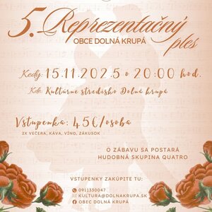 5. reprezentačný ples obce Dolná Krupá