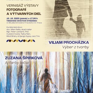 Výstava výtvarných diel a fotografií - Vernisáž