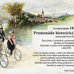 Promenáda historických bicyklov