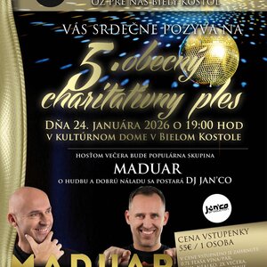Obecný charitatívny ples - Biely Kostol
