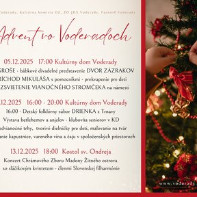 Advent Voderady 2025
