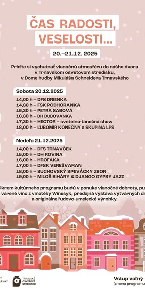 Čas radosti, veselosti...