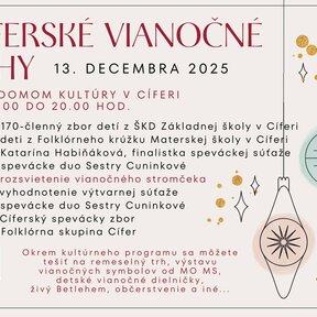 Cíferské Vianočné Trhy