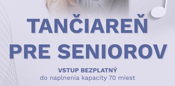 Tančiareň pre seniorov