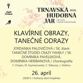 Trnavská hudobná jar - klavírne obrazy, tanečné odrazy