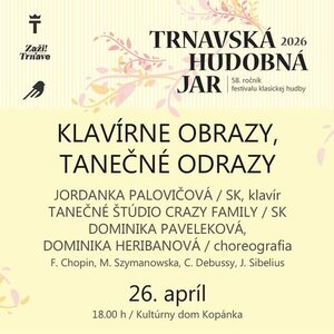 Trnavská hudobná jar - klavírne obrazy, tanečné odrazy