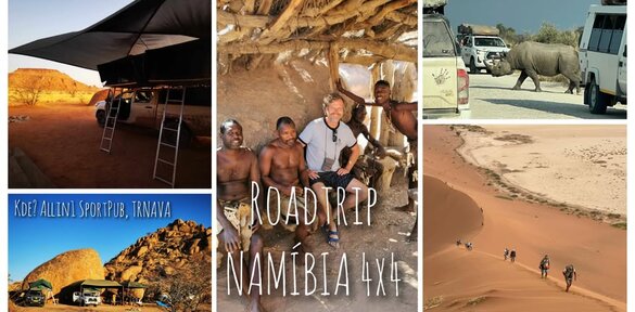 Road trip po Namíbii 4x4