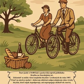 Promenáda historických bicyklov