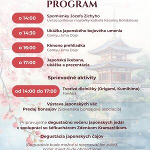 Zaži japonskú kultúru v kaštieli